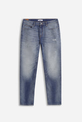 DENIM 5 TASCHE SLIM AZZURRO